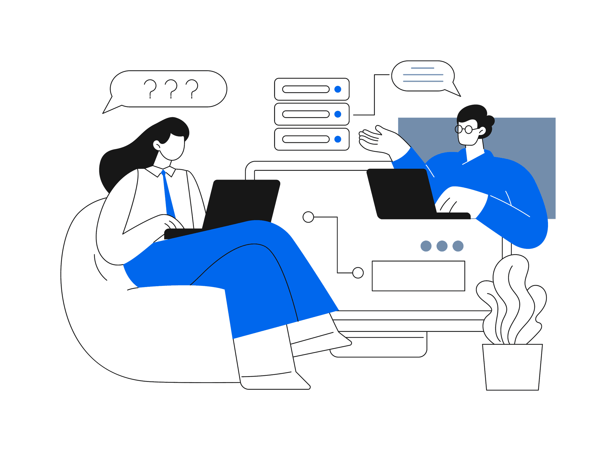 Login illustration
